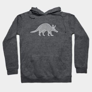 Aardvark - detailed hand drawn animal ink art Hoodie